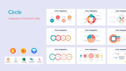 Circle Infographics - PowerPoint Slides